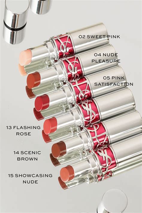 candy glaze lip gloss stick yves saint laurent|ysl rouge volupte candy glaze.